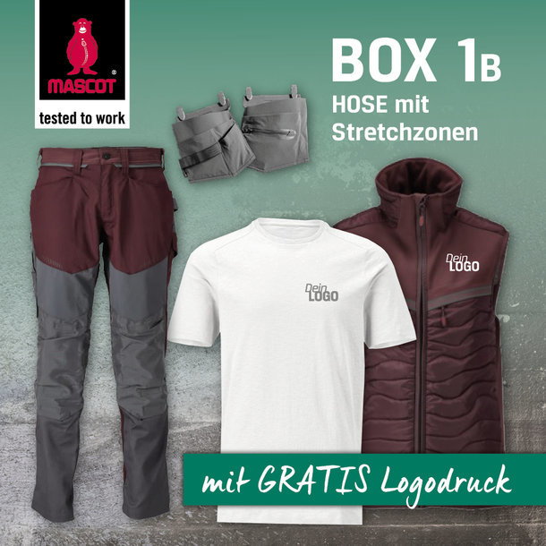 WORKWEAR BOX 1B "CUSTOMIZED" - Hose mit Stretchzonen