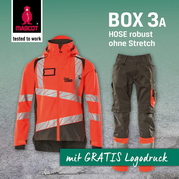 WORKWEAR BOX 3A "SAFE" - Hose robust ohne Stretch